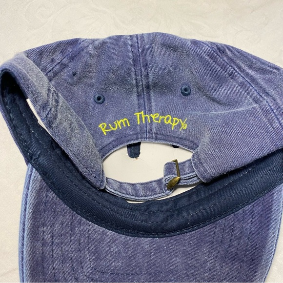 Matching Hat Rum Lovers Group Vacation Lot Bulk Baseball Cap Blue Bacardi Malibu - Picture 6 of 7